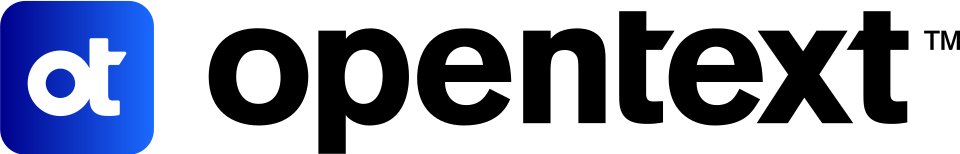 OpenText logo